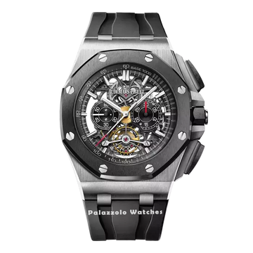 Audemars Piguet Royal Oak Offshore Tourbillon Chronograph Openworked Special Edition - Palazzolo Watches