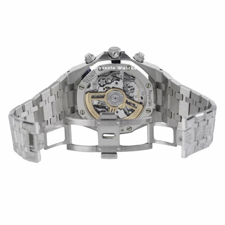 Audemars Piguet Royal Oak Chronograph White Gold Frosted - Palazzolo Watches