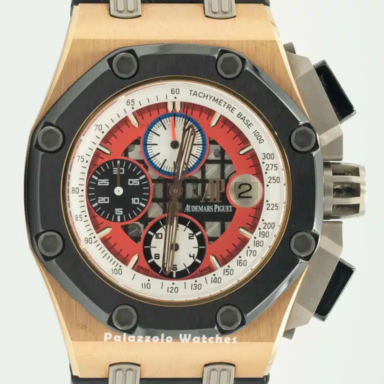 Audemars Piguet Royal Oak Offshore Rubens Barrichello Rose Gold Limited Edition - Palazzolo Watches