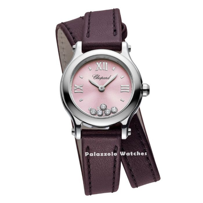 Chopard Happy Sport 25mm Quartz Pink - Palazzolo Watches