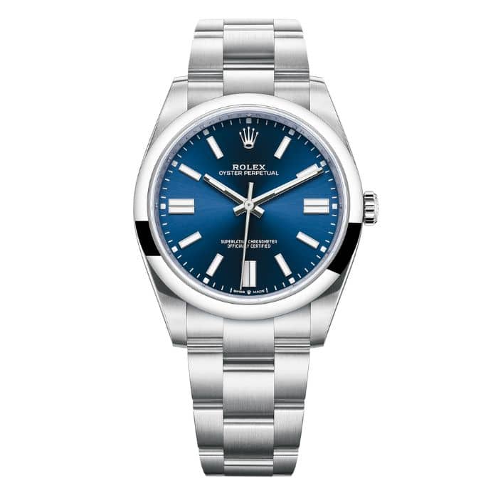 Rolex Oyster Perpetual 41 Blue Dial - Palazzolo Watches