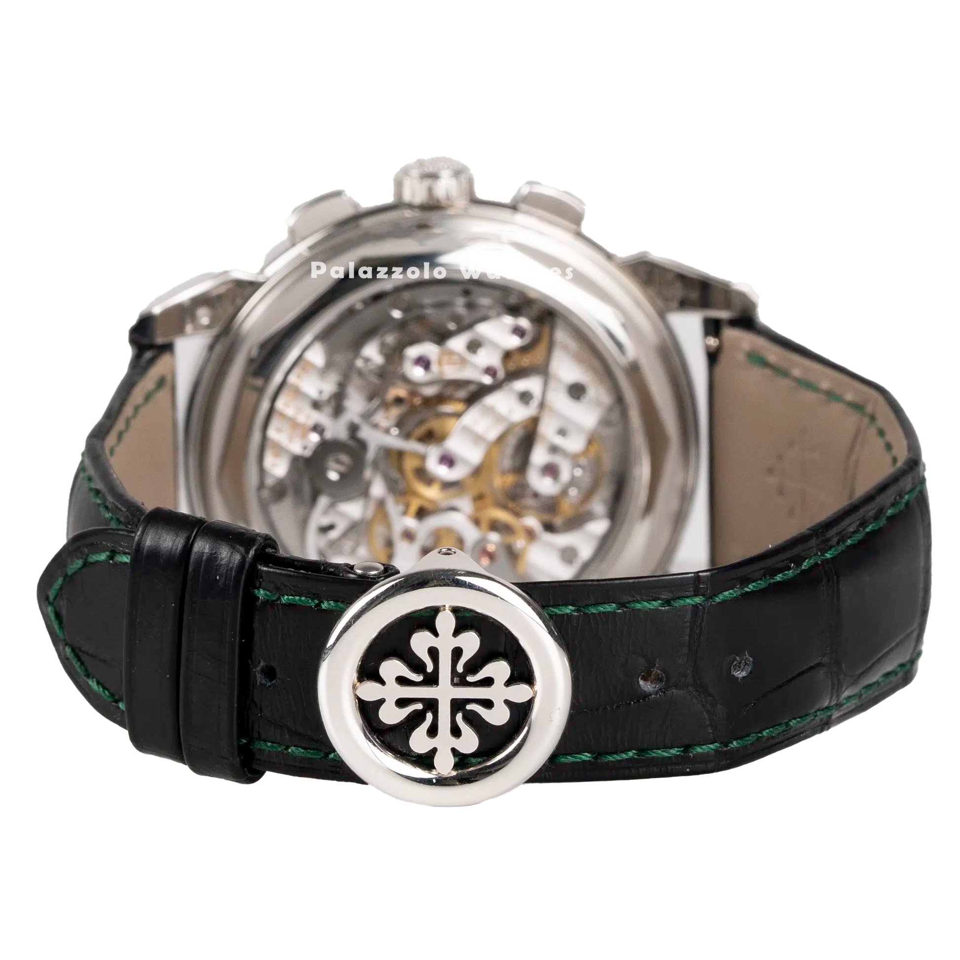 Patek Philippe Grand Complications 5270P Platinum with Green Dial - Palazzolo Watches