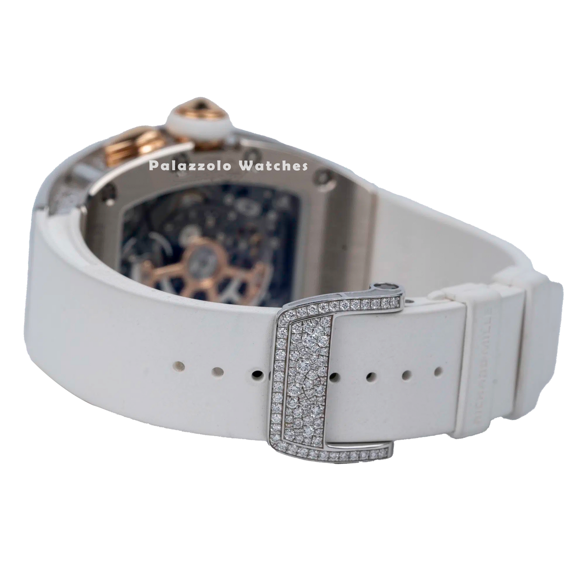 Richard Mille RM 037 White Gold with Diamonds - Palazzolo Watches