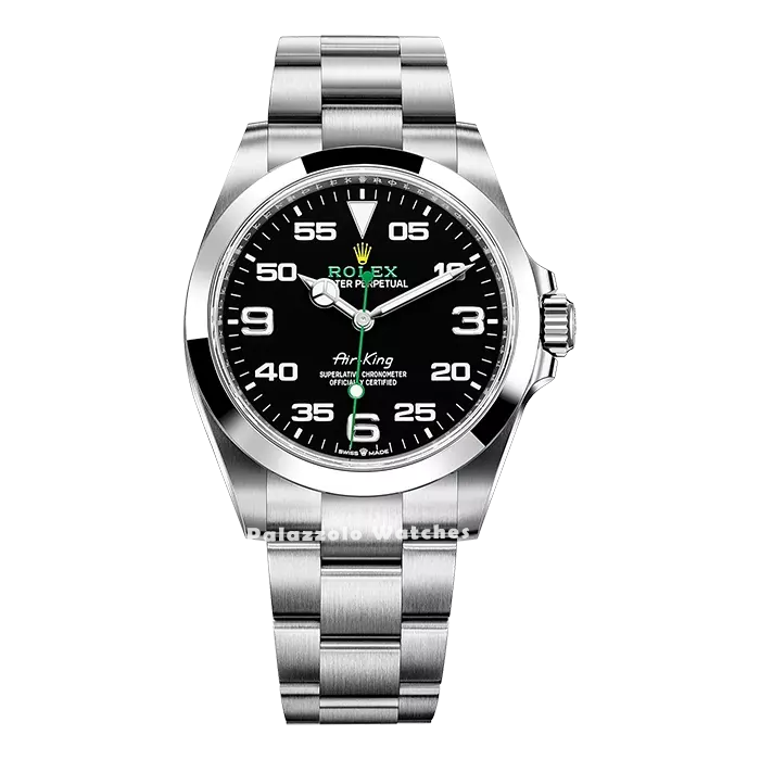 Rolex Air King with 40mm Black Dial - Palazzolo Watches
