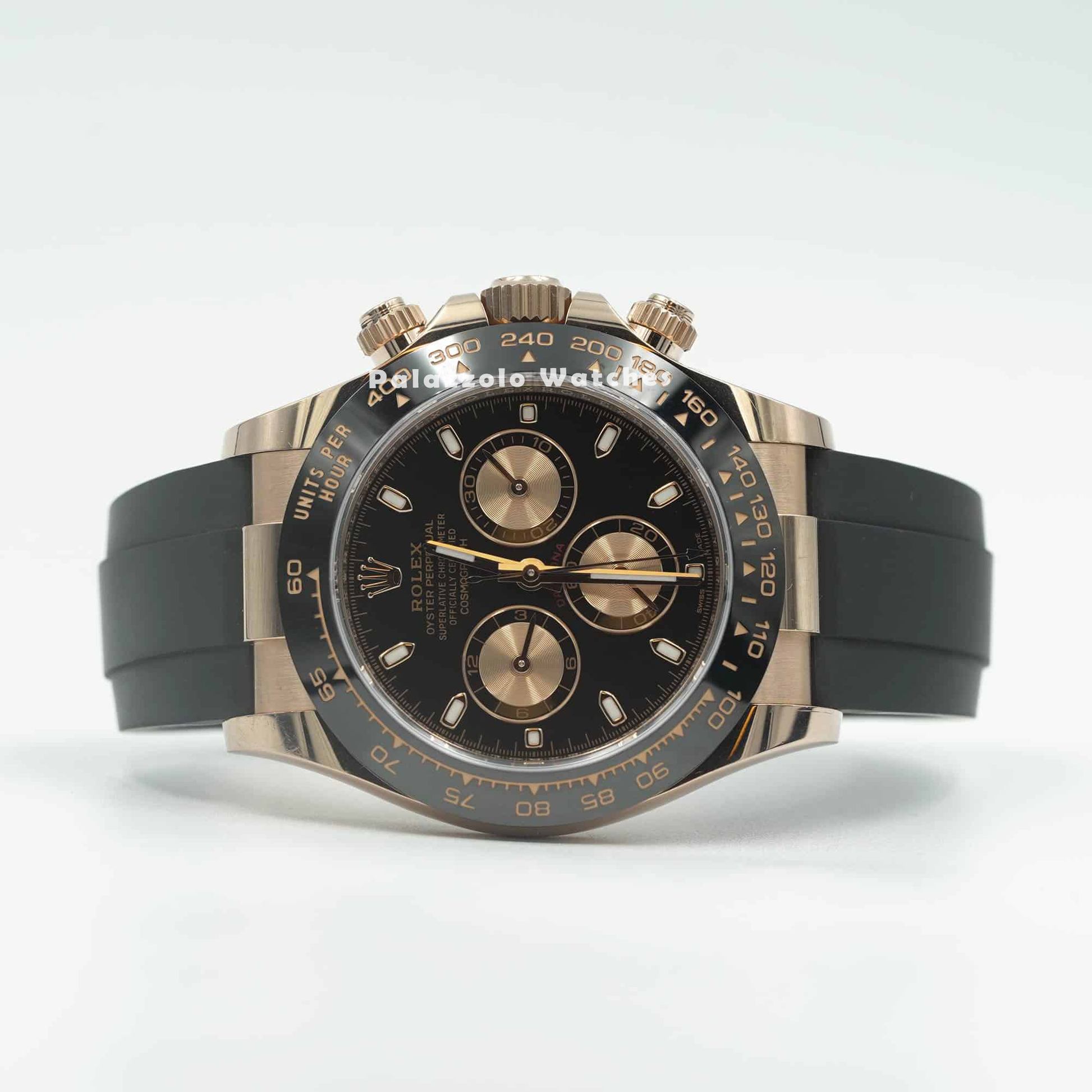 Rolex Cosmograph Daytona Everose Gold with Oysterflex bracelet - Palazzolo Watches