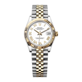 Rolex Datejust 31 White Roman Dial with Two Tone Jubilee Bracelet - Palazzolo Watches