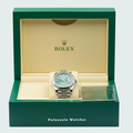 Rolex Datejust 41 Mint Green with Fluted Bezel and Jubilee Bracelet - Palazzolo Watches