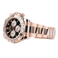 Rolex Daytona Rose Gold Black Dial with Sundust Sub Dials - Palazzolo Watches