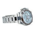 Rolex Daytona Platinum with 40mm Ice-Blue Dial with Baguette Diamonds - Palazzolo Watches