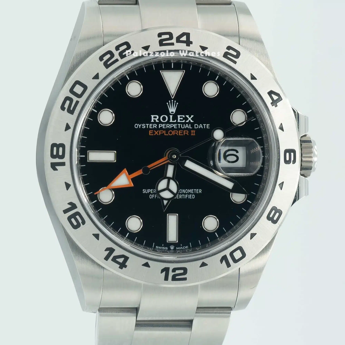 Rolex Explorer II with Black Dial - Palazzolo Watches
