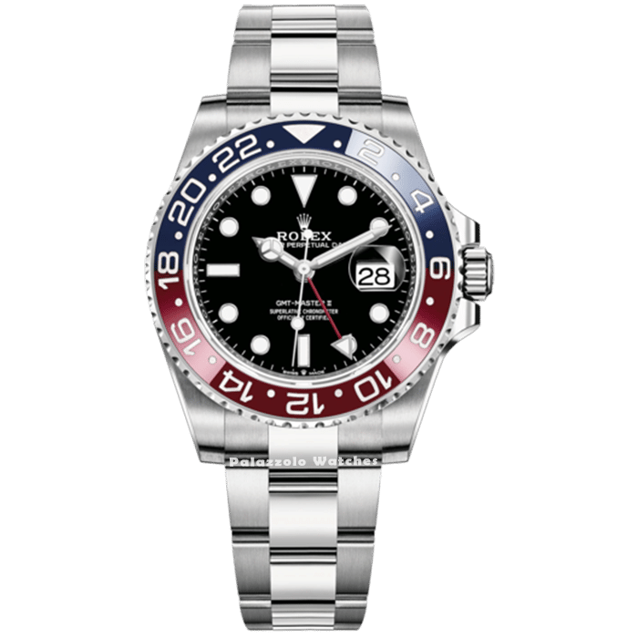 Rolex GMT Master II Pepsi Oyster Bracelet - Palazzolo Watches