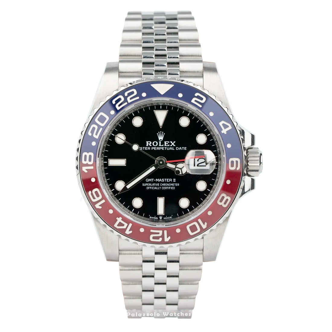 Rolex GMT-Master II Pepsi with Jubilee Bracelet - Palazzolo Watches