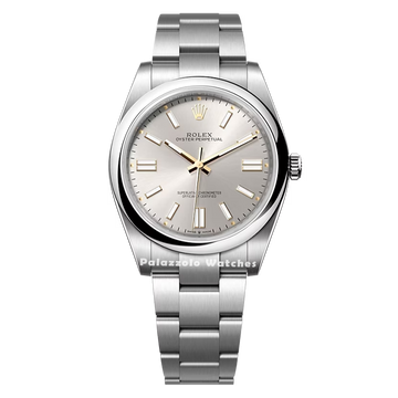 Rolex Oyster Perpetual 41 with Silver Dial & Oyster Bracelet - Palazzolo Watches