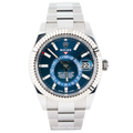 Rolex Sky-Dweller Blue Dial with Oyster Bracelet - Palazzolo Watches