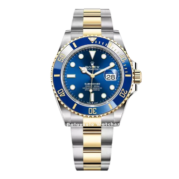 Rolex Submariner Two Tone Blue Dial - Palazzolo Watches