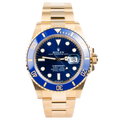 Rolex Submariner Date Yellow Gold with Blue Dial - Palazzolo Watches