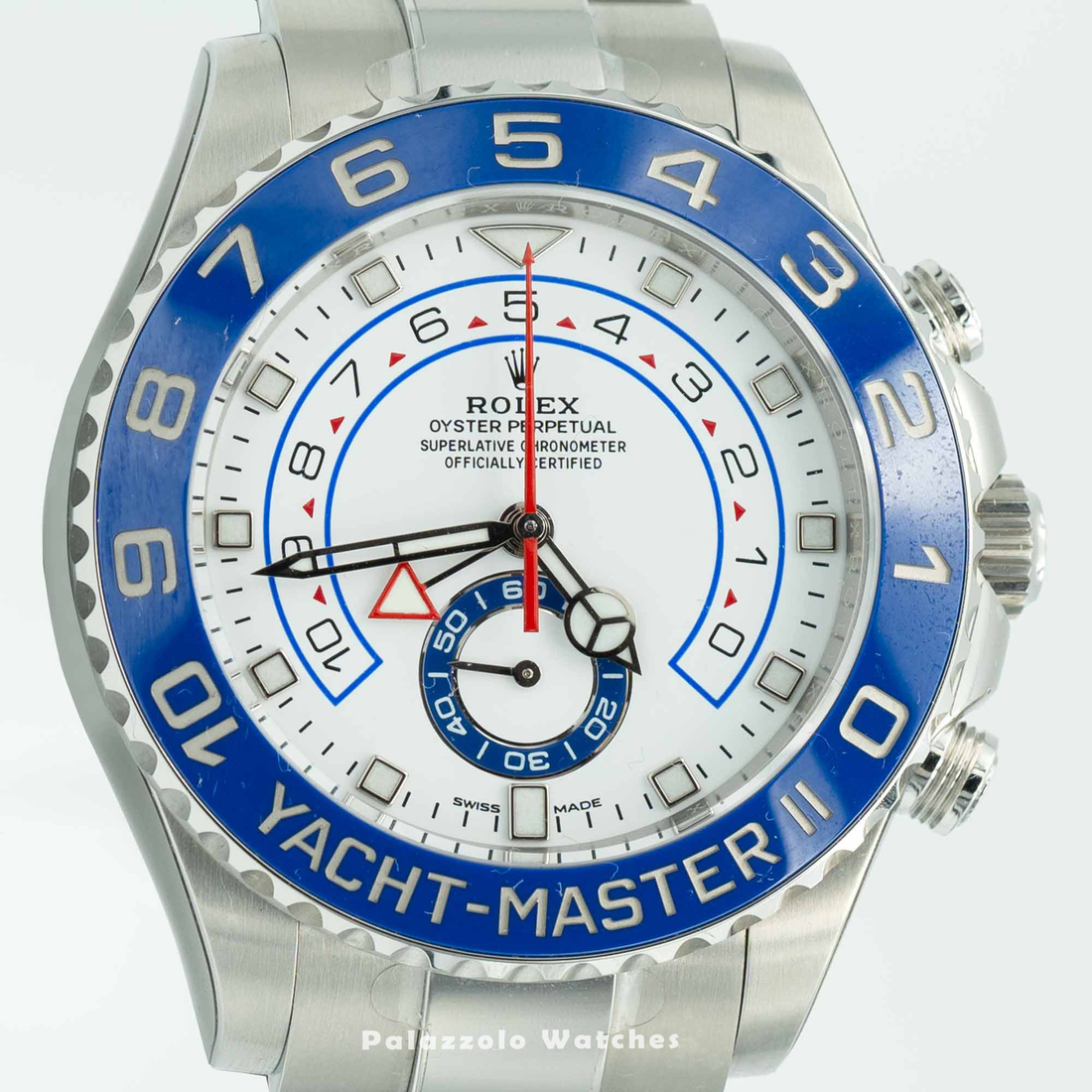 Rolex Yacht-Master II 44mm Steel Ref. 116680 - Palazzolo Watches