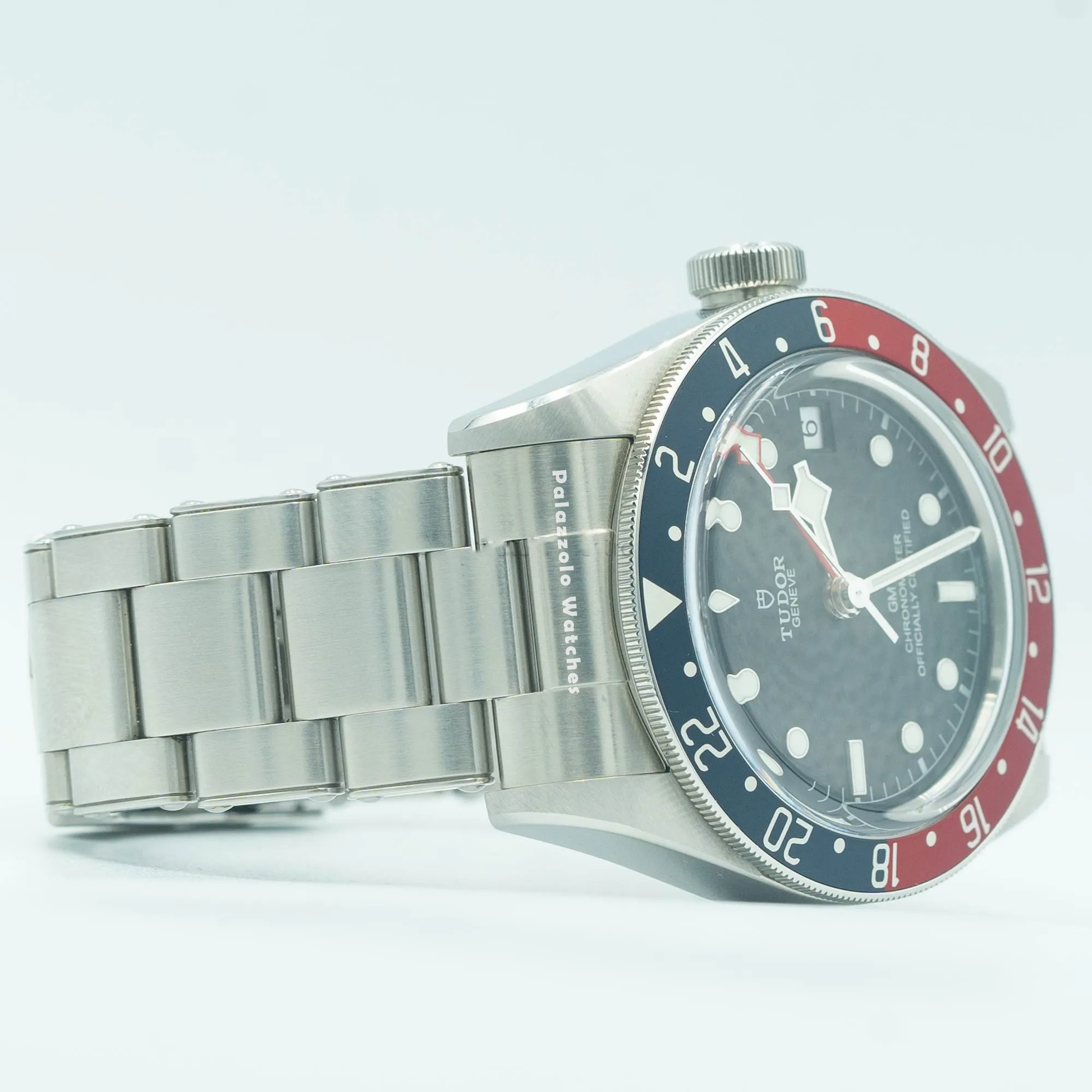 Tudor Black Bay GMT 41mm with Red and Blue Bezel - Palazzolo Watches