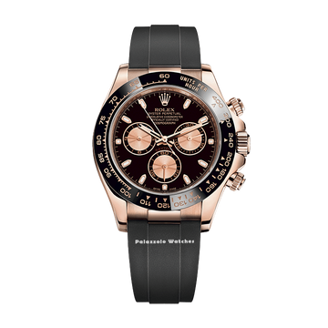 Rolex Cosmograph Daytona Everose Gold with Oysterflex bracelet - Palazzolo Watches