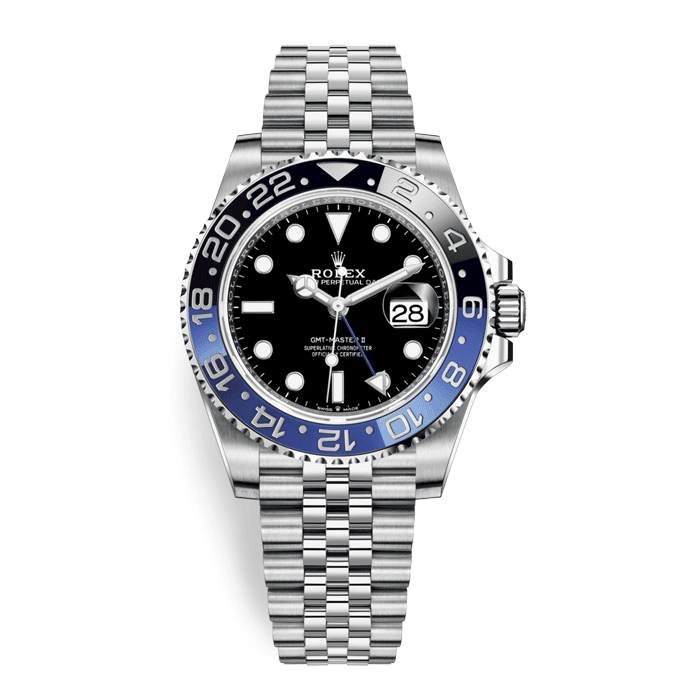 Rolex GMT-Master II Batgirl with Jubilee Bracelet - Palazzolo Watches