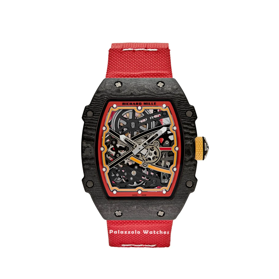 Richard Mille RM 67 Automatic Transparent 39 dial with Carbon case ref. RM67-02 - Palazzolo Watches
